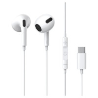 Baseus Encok C17 In-Ear Headphones with USB-C Cable and Microphone - White