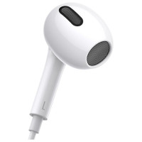 Baseus Encok C17 In-Ear Headphones with USB-C Cable and Microphone - White
