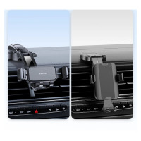 Joyroom mechanical car cockpit holder black (JR-ZS283)