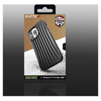 Raptic X-Doria Clutch Case iPhone 14 Pro Max back cover black