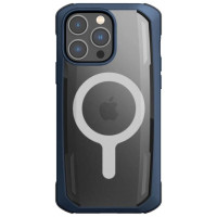 Raptic X-Doria Secure Case for iPhone 14 Pro Max with MagSafe armored cover blue