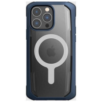 Raptic X-Doria Secure Case for iPhone 14 Pro Max with MagSafe armored cover blue