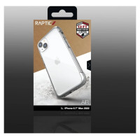 Raptic X-Doria Air Case for iPhone 14 Plus armored cover silver