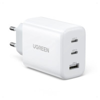 Ugreen fast charger 2x USB Type C / USB 65W PD3.0, QC3.0/4.0+ white (CD275)