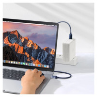 Joyroom A4 USB-C / USB-C 100W 1.2m Cable with Display - Blue