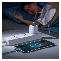 Joyroom A4 USB-C / USB-C 100W 1.2m Cable with Display - Blue