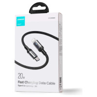 Joyroom Extraordinary Series A10 Lightning / USB-C PD 20W cable 1.2 m - black