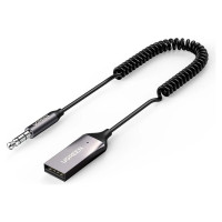 Ugreen Bluetooth 5.3 audio receiver USB cable audio adapter AUX jack black (70601 CM309)