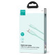 Joyroom Multi-Color Series S-A34 USB-A / Lightning 3A cable 1m - green