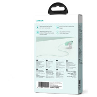 Joyroom Multi-Color Series S-A34 USB-A / Lightning 3A cable 1m - green