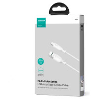 Joyroom Multi-Color Series S-A34 USB-A / USB-C 100W Cable 1m - White