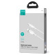 Joyroom Multi-Color Series S-A34 USB-A / USB-C 100W Cable 1m - White