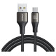 Joyroom Light-Speed ​​Series S-A25 USB-A / USB-C cable 100W 1.2m - black