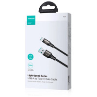 Joyroom Light-Speed ​​Series S-A25 USB-A / USB-C cable 100W 1.2m - black