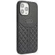 Audi Genuine Leather iPhone 13 Pro Max 6.7" black/black hardcase AU-TPUPPCIP13PM-Q8/D1-BK