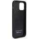Audi Synthetic Leather iPhone 12/12 Pro 6.1" black/black hardcase AU-TPUPCIP12P-TT/D1-BK