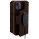 Decoded Detachable Wallet Case Leather with MagSafe with Flip for iPhone 14 Plus - Brown