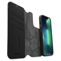 Decoded Detachable Wallet Case Leather with MagSafe with Flip for iPhone 14 Pro - Black