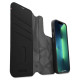 Decoded Detachable Wallet Case Leather with MagSafe with Flip for iPhone 14 Pro - Black