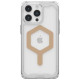 UAG Plyo MagSafe case for iPhone 15 Pro Max - transparent and gold