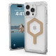 UAG Plyo MagSafe case for iPhone 15 Pro Max - transparent and gold