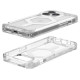 UAG Plyo MagSafe case for iPhone 15 Pro - transparent and white