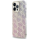 Hello Kitty IML Gradient Electrop Crowded Kitty Head Case for iPhone 14 Pro Max - Pink