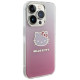 Hello Kitty IML Gradient Electrop Kitty Head case for iPhone 15 Pro - pink