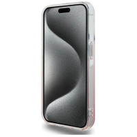 Hello Kitty IML Gradient Electrop Kitty Head case for iPhone 15 Pro - pink