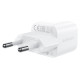 Acefast A73 Mini PD 20W GaN wall charger + USB-C cable - white