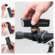 Rockbros 24610002001 front bicycle light 1000 lm + USB-C - USB-A cable - black