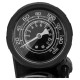 Rockbros 42610002001 floor bicycle pump with pressure gauge - black