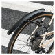 Rockbros 28210007001 bicycle fender, universal, adjustable - black