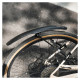 Rockbros 28210007001 bicycle fender, universal, adjustable - black