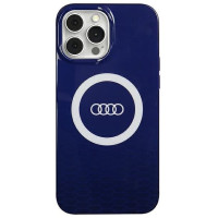 Audi IML Big Logo MagSafe case for iPhone 13 Pro Max - blue