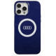 Audi IML Big Logo MagSafe case for iPhone 13 Pro Max - blue