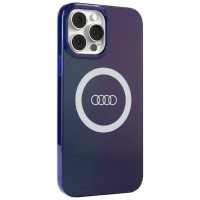 Audi IML Big Logo MagSafe case for iPhone 13 Pro Max - blue