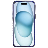 Audi IML Big Logo MagSafe case for iPhone 15 Plus / 14 Plus - blue