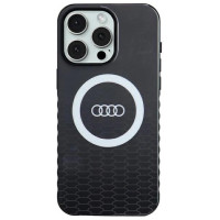 Audi IML Big Logo MagSafe case for iPhone 15 Pro Max - black