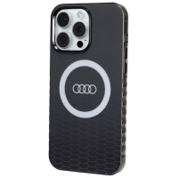 Audi IML Big Logo MagSafe case for iPhone 15 Pro Max - black