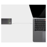 Green Cell Kabelis Green Cell USB Type-C Male - USB Type-C Male PowerStream with Fast Charging 60W 2m White