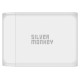 Silver Monkey SMA156 200W GaN charger 3x USB-C PD USB-A QC 3.0 with detachable power cable - white