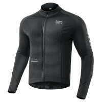 Rockbros cycling jersey 15400002003 long sleeve fall/winter L - black