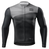 Rockbros cycling jersey 15120009002 long sleeve spring/summer M - black