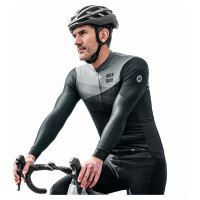 Rockbros cycling jersey 15120009002 long sleeve spring/summer M - black
