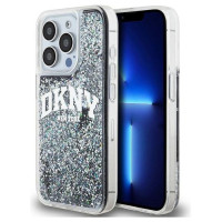 Dkny Etui DKNY Liquid Glitter Big Logo na iPhone 15 Pro - czarne