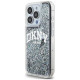Dkny Etui DKNY Liquid Glitter Big Logo na iPhone 15 Pro - czarne