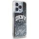 Dkny Etui DKNY Liquid Glitter Big Logo na iPhone 15 Pro - czarne