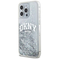 Dkny Etui DKNY Liquid Glitter Big Logo na iPhone 15 Pro Max - białe