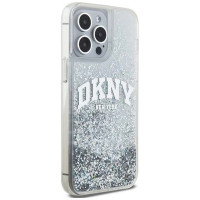 Dkny Etui DKNY Liquid Glitter Big Logo na iPhone 15 Pro Max - białe